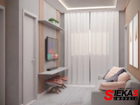 Imagem Apartamento à venda na Vila Antonieta, São Paulo-SP: 2 quartos, 1 sala, 1 banheiro, 35 m² de área.