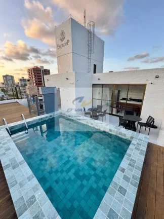Imagem Vendo Flat 35m²,01 Quarto, Varanda Gourmet, 01 Vaga de Garagem