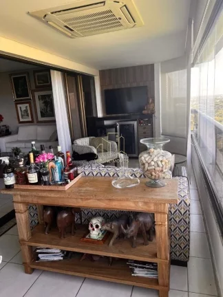 Imagem Imperdível apartamento de luxo em Patamares, Salvador-BA: 4 quartos, 4 suítes, 3 salas, 6 banheiros, 3 vagas, 225m²!