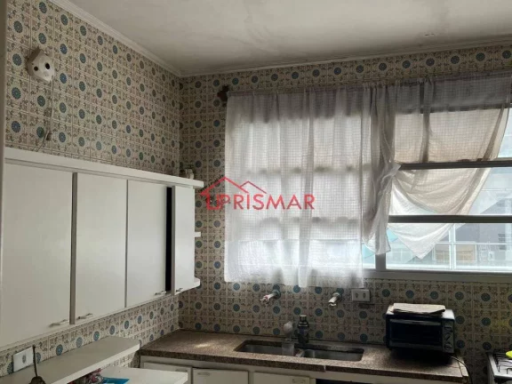 Imagem Vende apartamento frente mar gonzaga 2 vagas