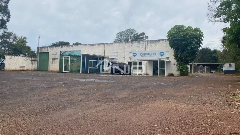 Imagem Terreno industrial com Barracão BR saida Itapejara Do Oeste