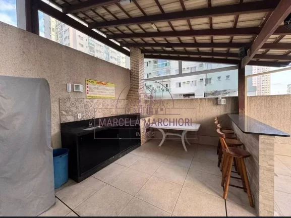 Imagem Apartamento com 3/4 armários planejados e vista para o mar