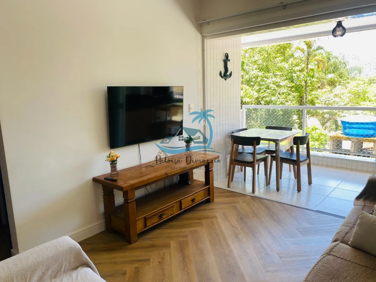 Imagem Excelente apartamento com 82m² a venda a poucos metros do mar na Praia da Enseada em Ubatuba.