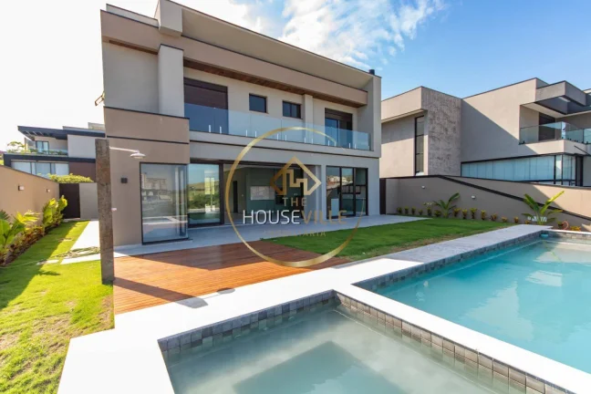Imagem Casa Sobrado, 4 Dormitórios( 4 suíte), 325m², Condomínio Alphaville, Sjc.