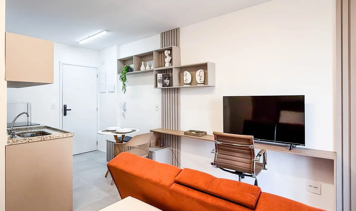Imagem Apartamento com 1 Quarto para alugar, 27m² - Perdizes