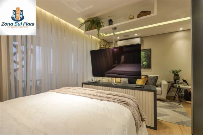 Imagem Apartamento à Venda Na Vila Mariana Com 1 Suíte e 1 Vaga - Semi-Mobiliado