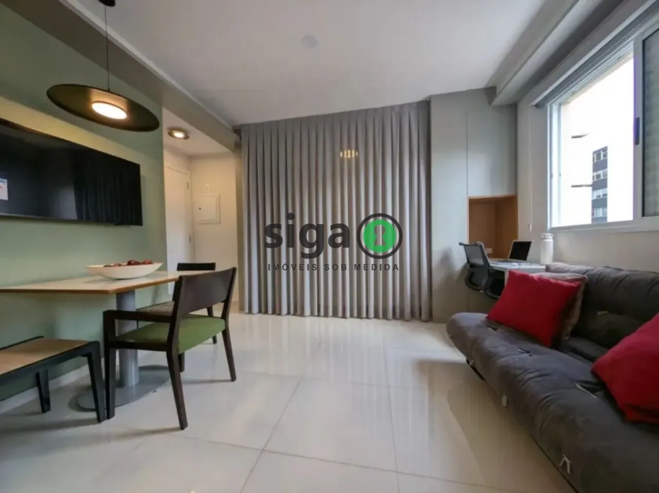 Imagem Apartamento de 30m² - mobiliado para alugar na Vila Olímpia ? São Paulo
