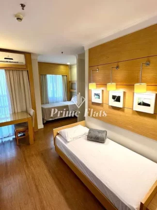 Imagem Flat disponível para venda no Suites Congonhas by Atlantica, com 44m², 1 dormitório e 1 vaga de garagem