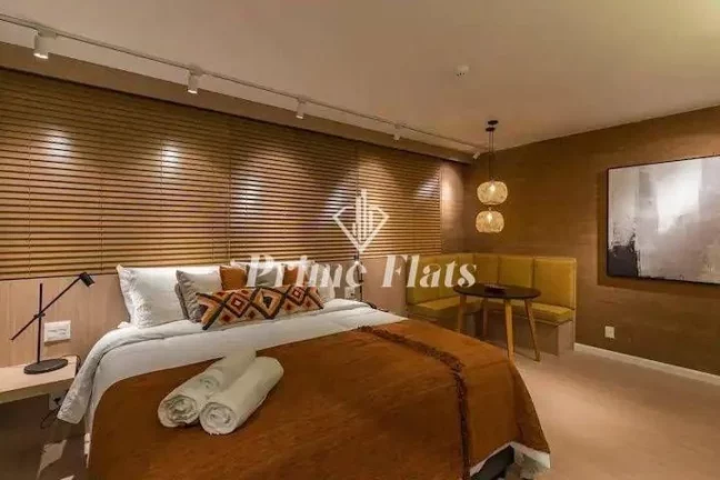 Imagem Flat disponível para locação no Park Inn by Radisson Berrini, com 28m², 1 dormitório e 1 vaga de garagem