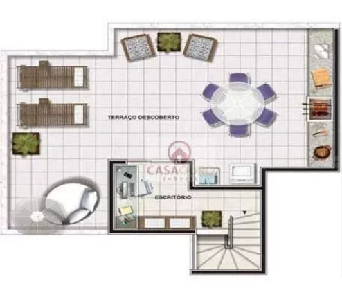 Imagem Cobertura com 2 quartos à venda, 110 m² p- Nova Suíça - Belo Horizonte/MG