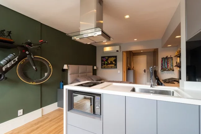 Foto do imóvel Studio à venda em São Paulo, Mirandópolis, com 1 quarto, 33m2 em dos Jacintos