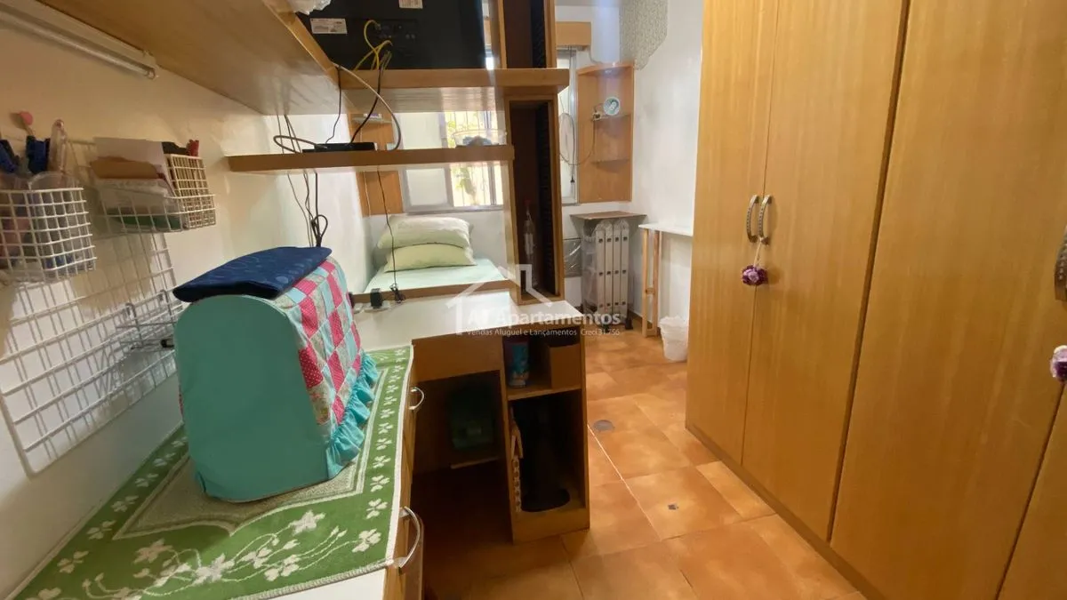 Imagem Apartamento 2 quartos São Cristóvão: Cozinha planejada e Ar Condicionado