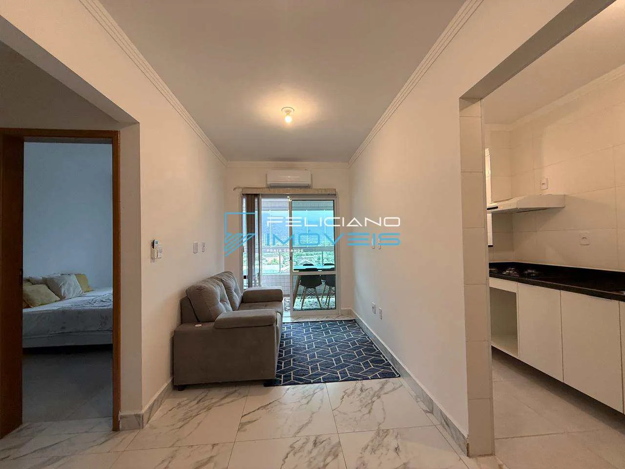 Imagem Apartamento com 1 quarto, Flórida, Praia Grande - R$ 425 mil, Cod: 7439