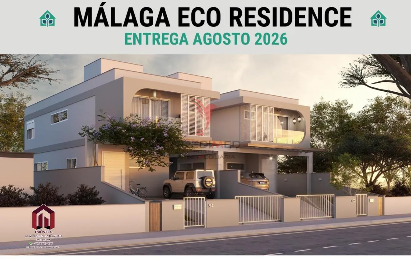 Imagem Málaga Eco À Venda, Casa de Luxo com 3 Quartos no Rio Tavares, Florianópolis