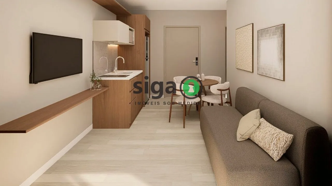 Foto do imóvel Apartamento Moema 37M² Mobiliado próximo a Faria Lima, Hospitais e faculdades