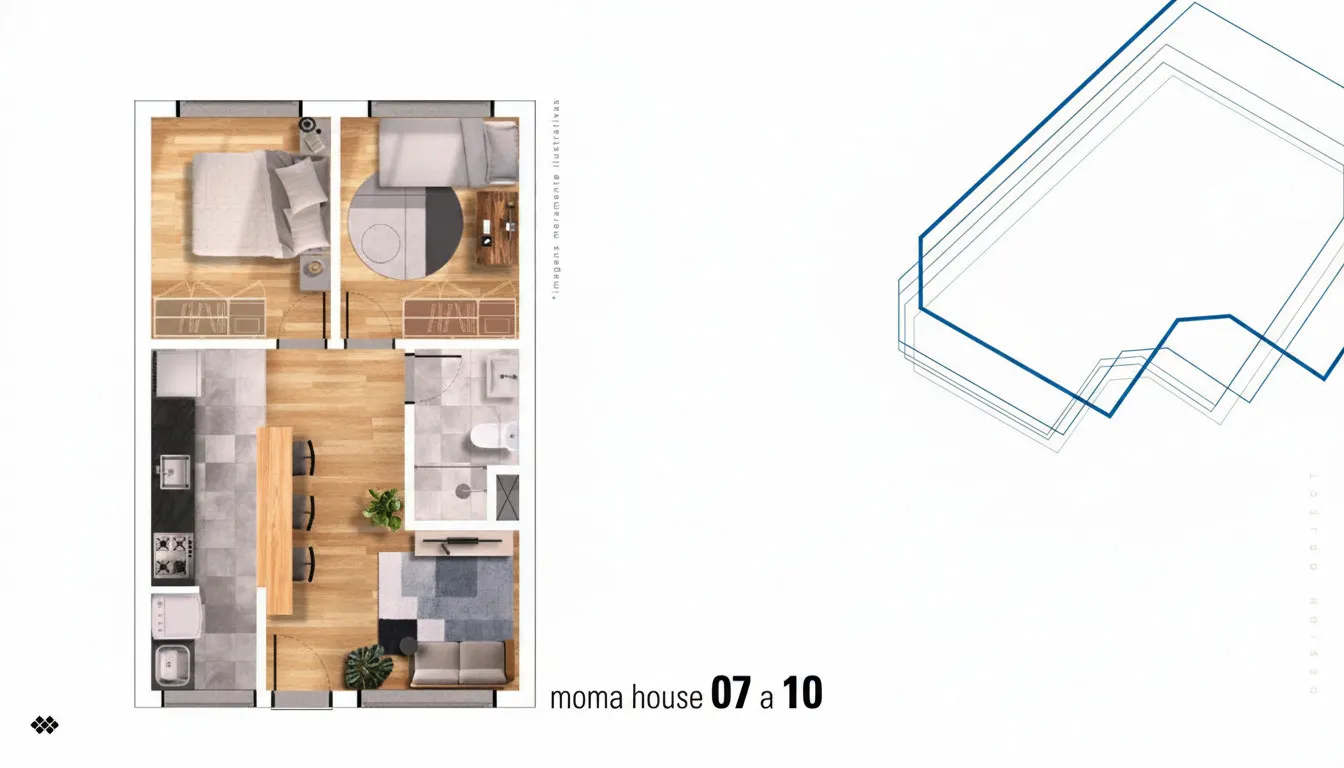Imagem Apartamento 2 quartos à venda em Residencial Greenville, Poços de Caldas