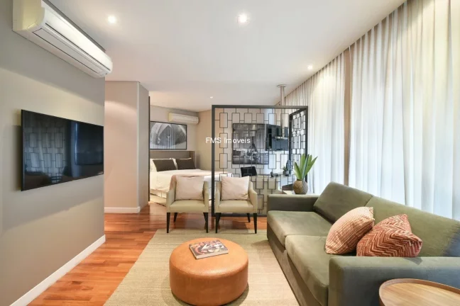 Imagem Apartamento com 65m2 e 2 vagas na Vila Olímpia