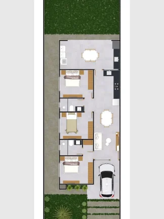 Imagem Casa 3/4 C Suite Em Senador Canedo Com Entrada Parcelada