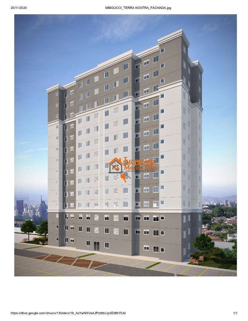 Imagem Apartamento com 2 dormitórios à venda, 43 m² por R$ 364.000,00 - Vila Bremen - Guarulhos/SP