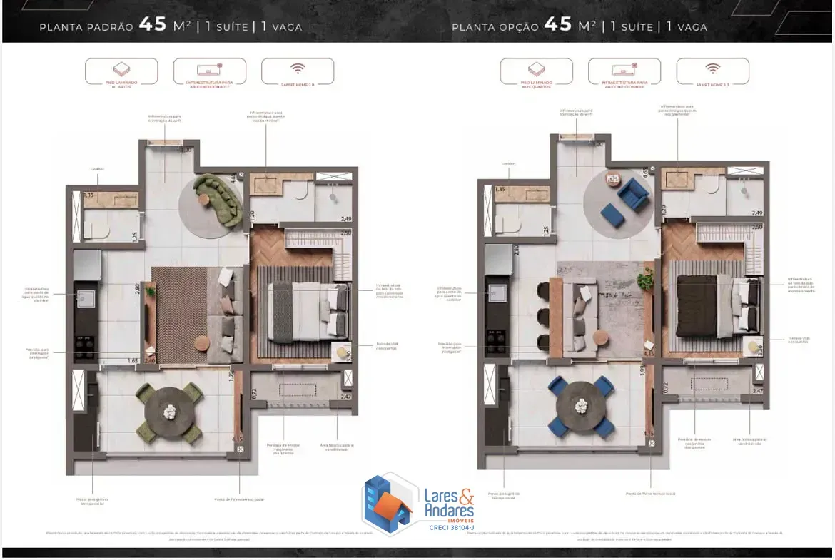 Imagem Apartamento garden para venda em Santo Amaro com 3 quartos, sendo 1 suíte, 159m²