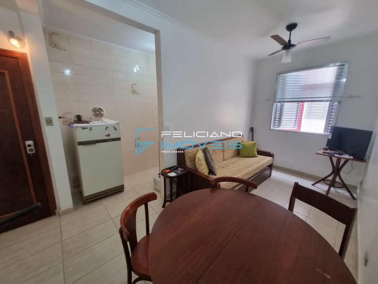 Imagem Apartamento com 1 quarto, Guilhermina, Praia Grande - R$ 249 mil, Cod: 6413