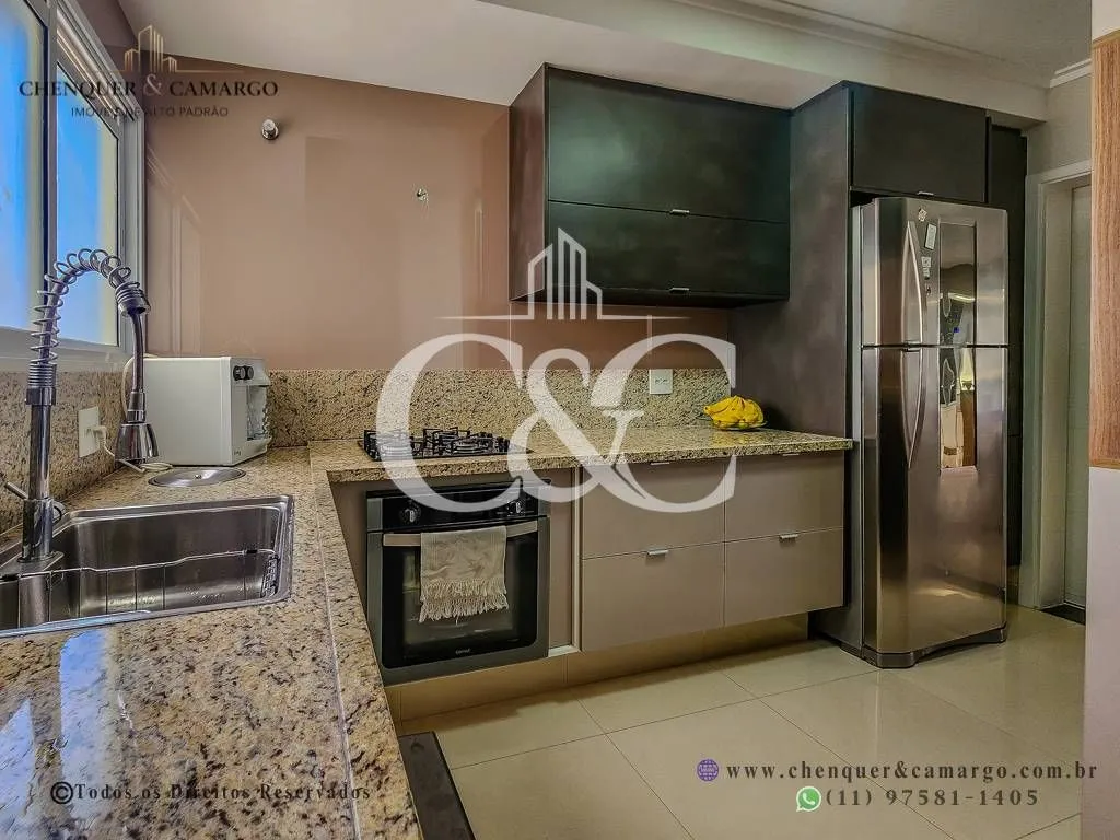 Imagem Apartamento Mobiliado Alto Padrão no Massimo Residence Jundiaí