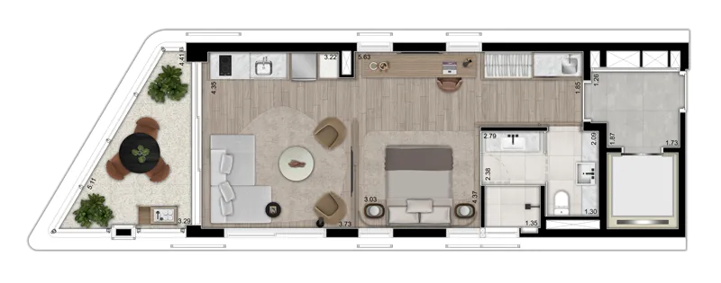 Imagem NOON Small Luxury Apartments - Alto de Pinheiros - NOON Small Luxury Apartments - Alto de Pinheiros