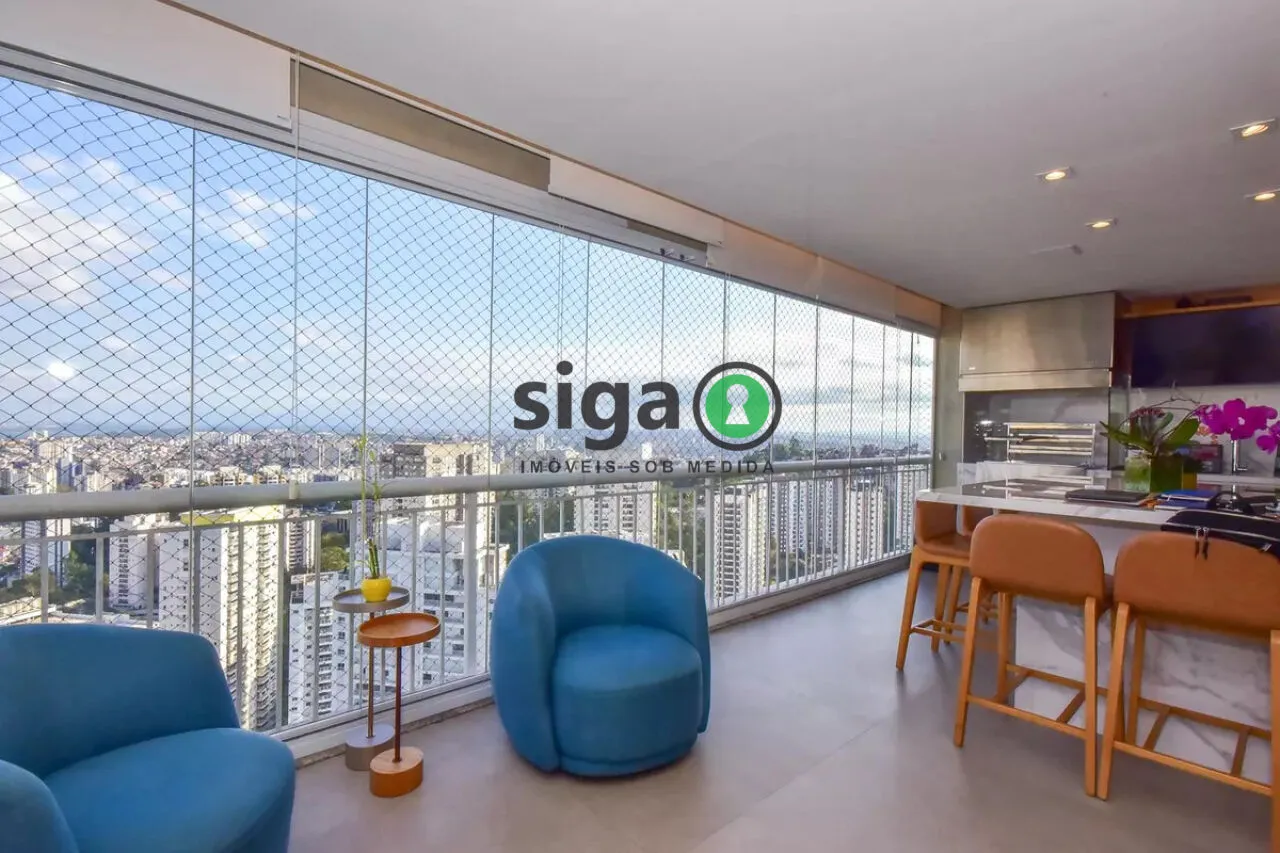 Imagem Apartamento de 223 metros com 3 quartos e 4 vagas