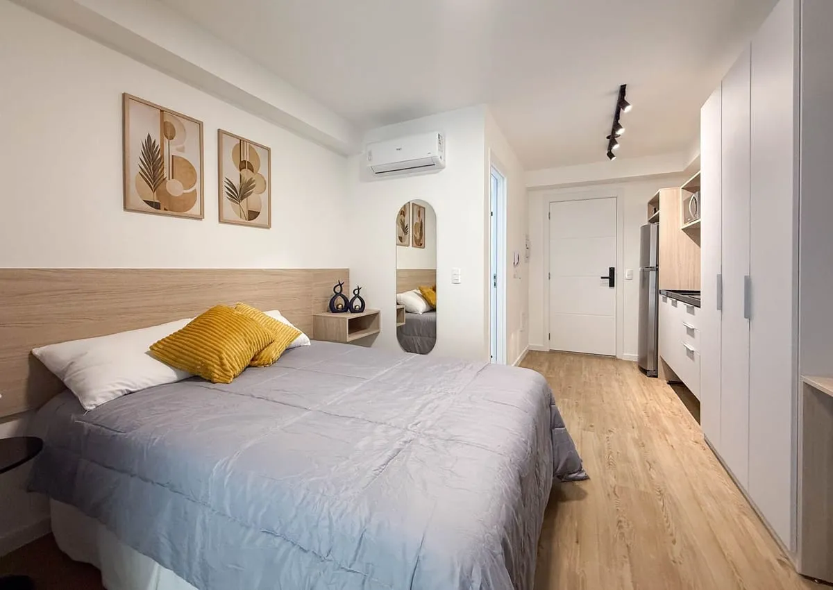 Imagem Apartamento com 1 Quarto para alugar, 26m² - Moema