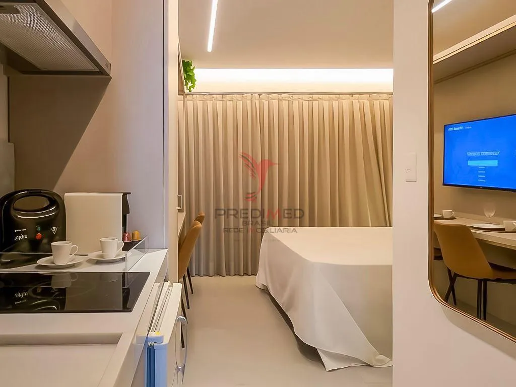 Imagem Flat Mobilado e decorado. Pé na Areia Jardim Oceania/Bessa