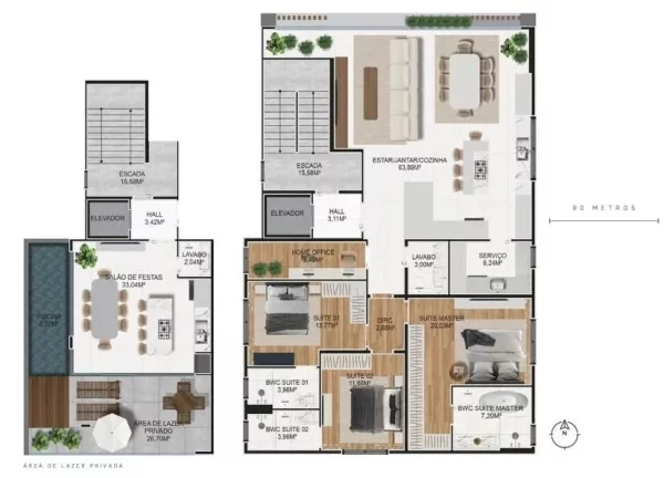 Imagem In Exclusive Home - Apartamento à venda no bairro Praia Brava de Itajaí - Itajaí/SC