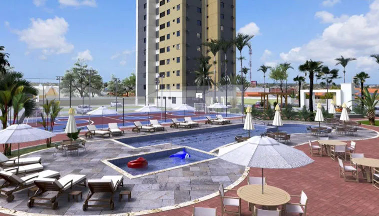 Apartamento com 2 Quartos à Venda, 51 m² em Rosa dos Ventos - Parnamirim