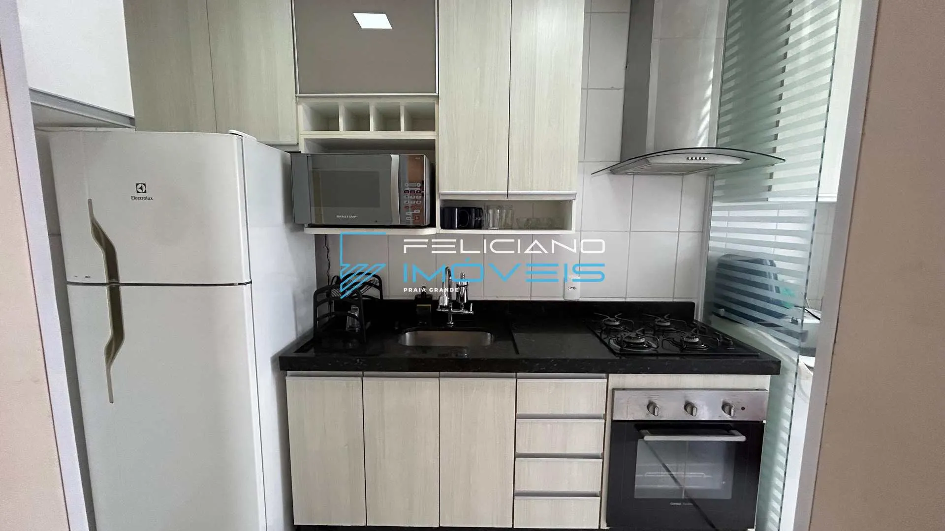 Imagem Apartamento com 2 quartos, Ocian, Praia Grande - R$ 390 mil, Cod: 7094