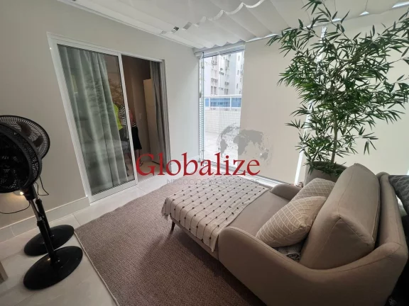 Imagem Apartamento Garden à venda no bairro do Boqueirão em Santos com 4 suítes e 3 vagas por R$ 4.700.000,00