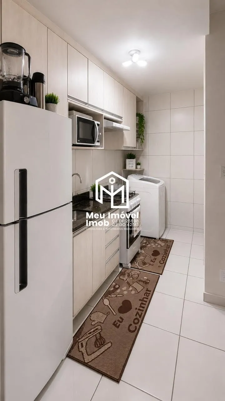 Imagem Residencial Quatro Estações APTO 1 Quarto 36m² Samambaia Sul