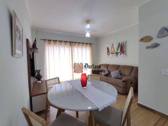 Imagem Apartamento com 3 dormitórios à venda, 84 m² por R$ 550.000,00 - Pitangueiras - Guarujá/SP