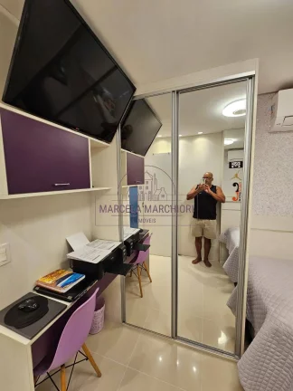 Imagem Ap 2 quartos, suíte, porteira fechada, vista pro mar, lazer completo, 1 vag