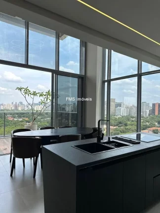 Imagem Apartamento à venda em São Paulo-SP, Pinheiros: 2 quartos, 2 suítes, 3 salas, 4 banheiros, 2 vagas de garagem, 130 m². Aproveite!