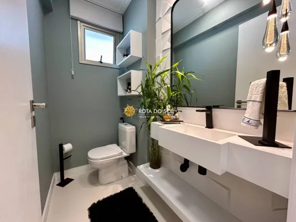 Imagem Punta Blu Residence Apartamento decorado vista mar 4 quartos à venda Praia de Bombinhas