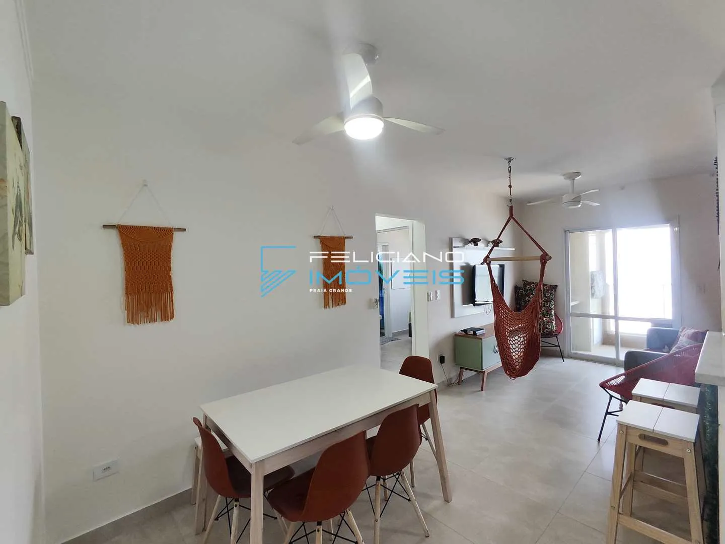Imagem Apartamento com 2 quartos, Balneário Maracanã, Praia Grande - R$ 650 mil, Cod: 6250