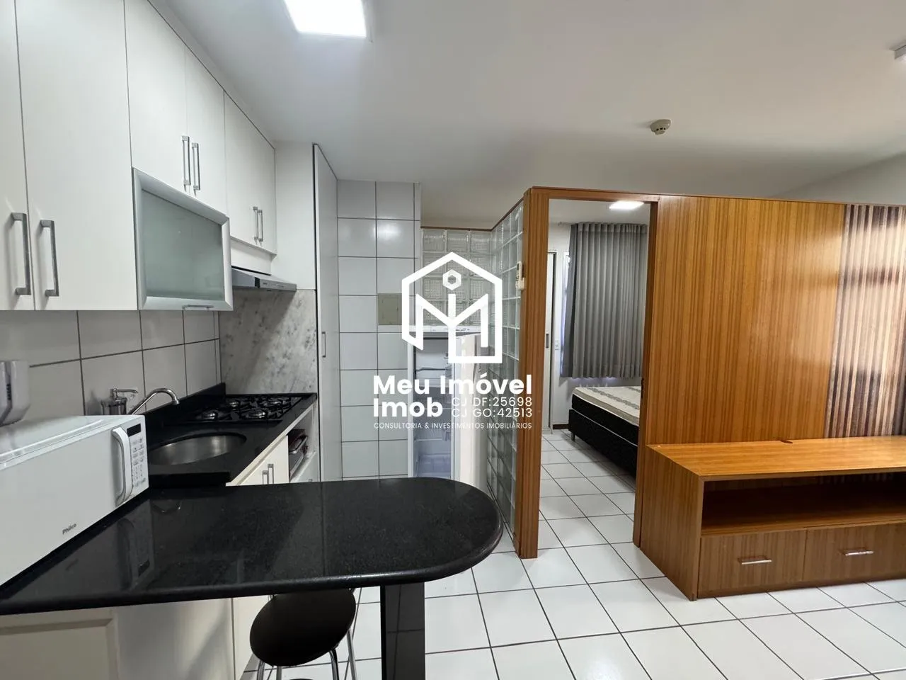 Imagem Edifício Top Master Studios APTO 1 Quarto 1 Vaga 25m²