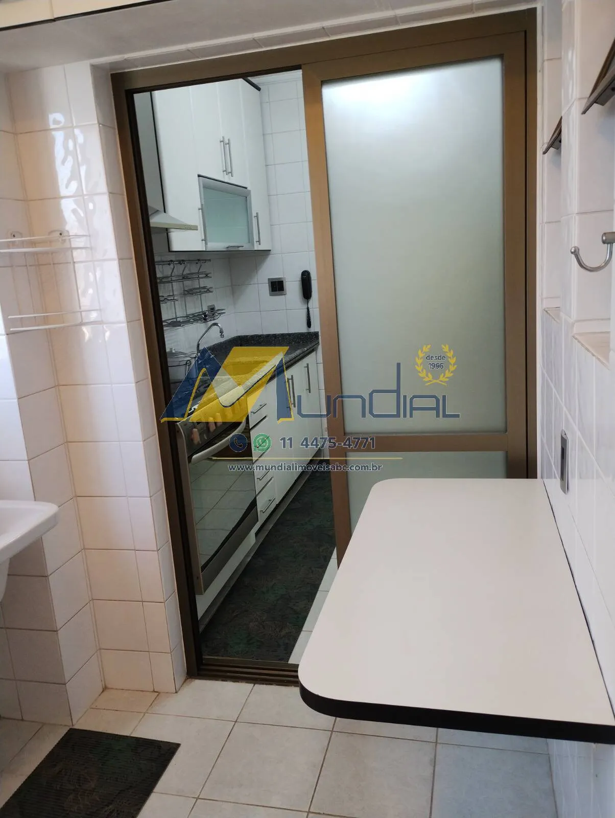Imagem Apartamento Mobiliado para Locação - 100 m², Último Andar