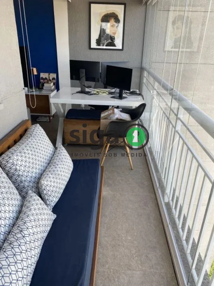 Imagem Apartamento á venda no Brooklin, de 45m, 1 quarto e 1 vaga.