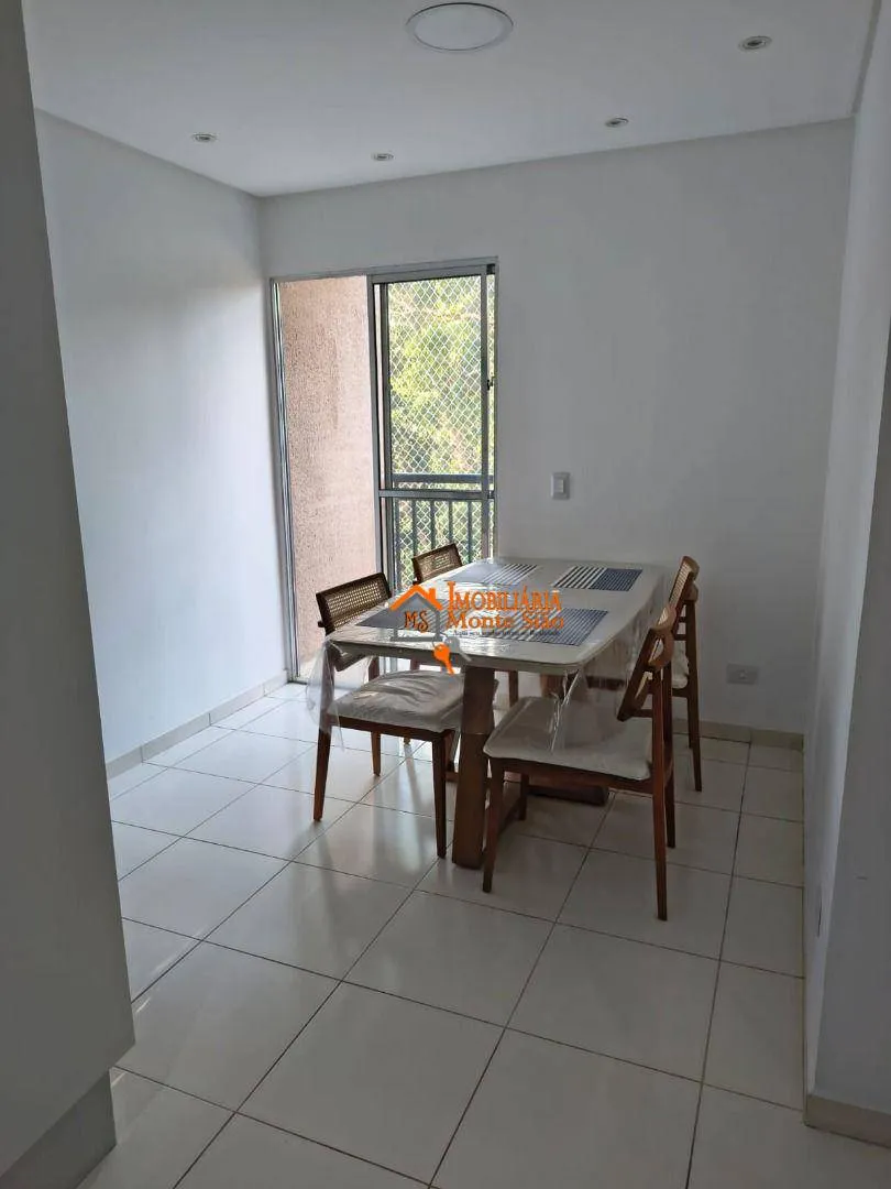 Imagem Apartamento com 2 dormitórios à venda, 60 m² por R$ 330.000,00 - Parque Continental II - Guarulhos/SP