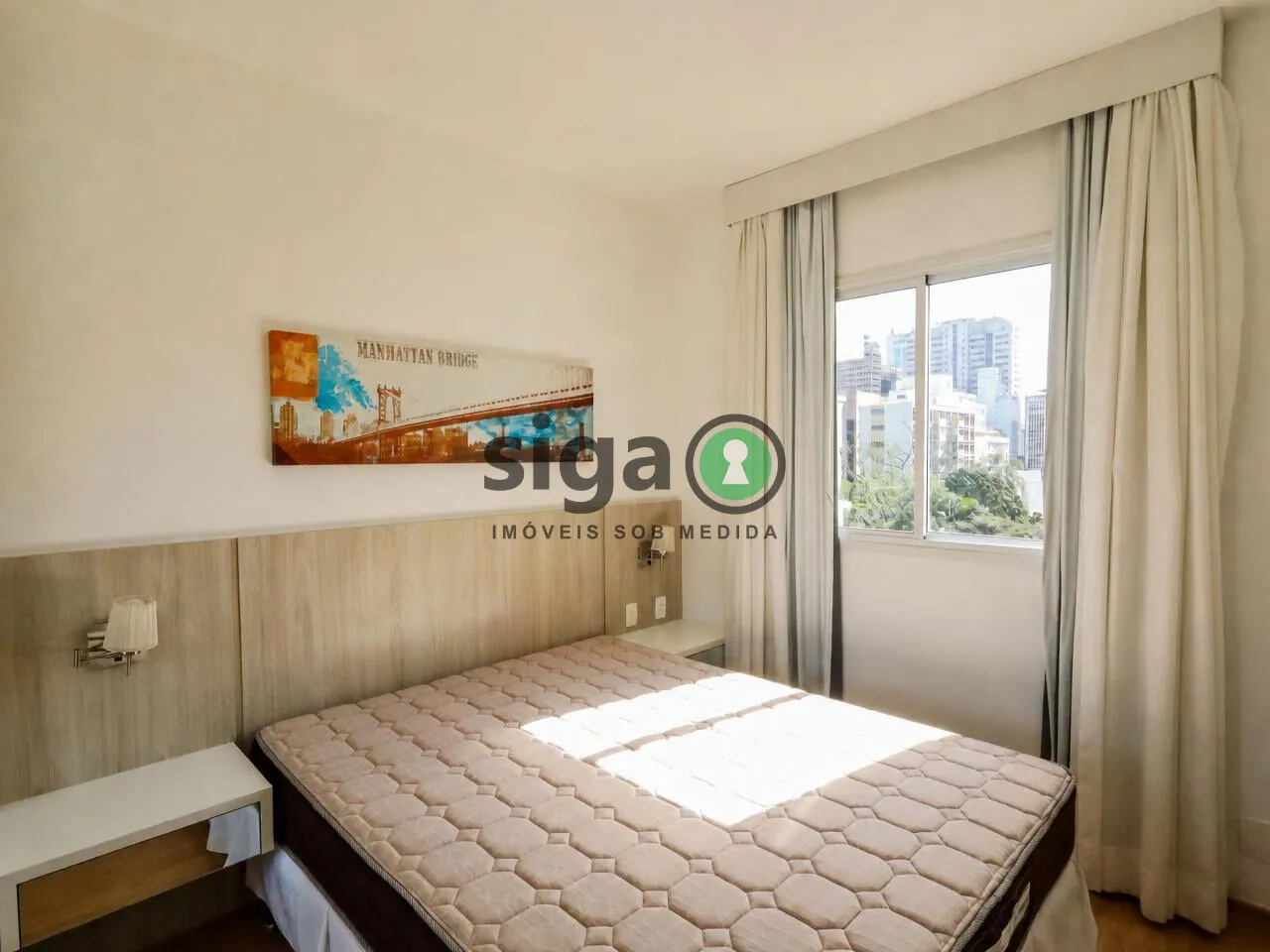Imagem Apartamento de 1 suíte com 55m² para locação - Jardins - São Paulo/SP