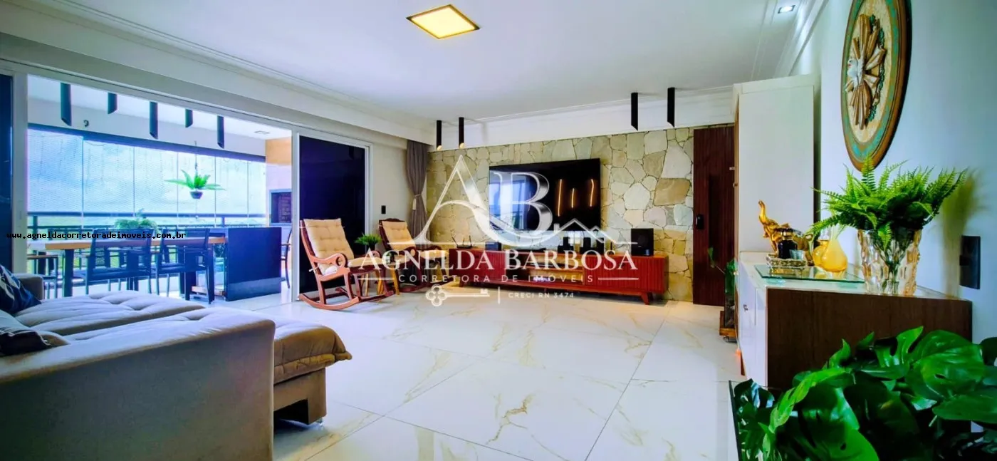 Imagem Apartamento para Venda em Natal, Capim Macio, 3 dormitórios, 3 suítes, 4 banheiros, 3 vagas