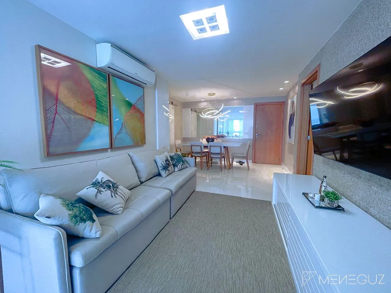 Imagem Apartamento 3 quartos a venda na Praia do Morro em Guarapari, com lazer completo, finamente mobiliado.