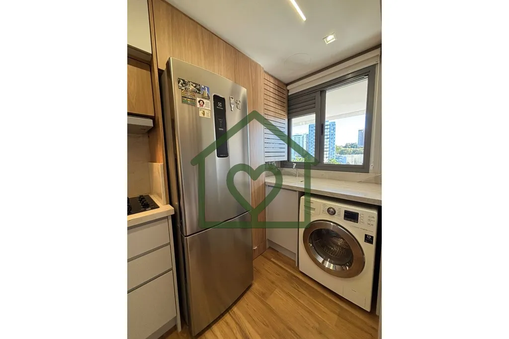 Imagem Excelente apartamento andar alto, 2 dormitórios com sacada, churrasqueira andar alto, 72m2, semi mo...