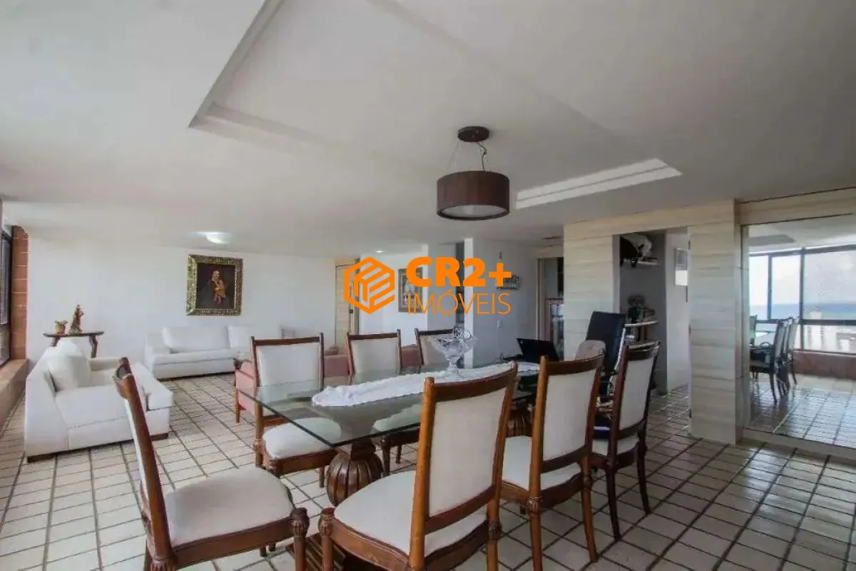 Imagem Apartamento Cobertura com 4 SUÍTES em Boa Viagem- 334m²em Recife