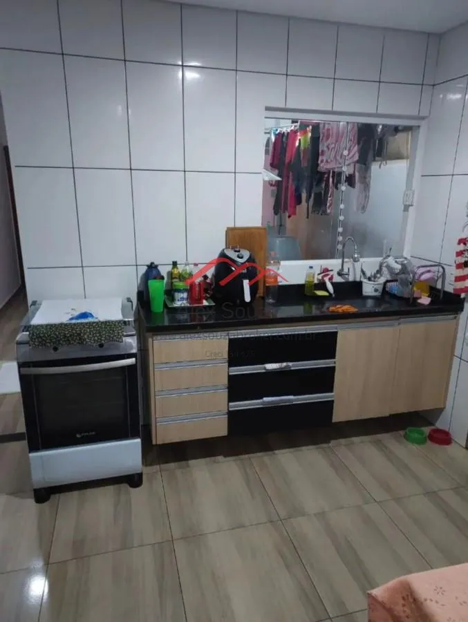 Imagem Casa para Venda em Hortolândia, Parque Orestes Ôngaro, 2 dormitórios, 1 banheiro, 2 vagas